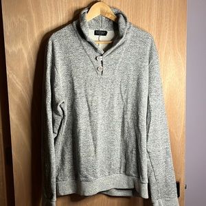 Velvet Brand Shawl collar sweatshirt